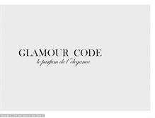 Tablet Screenshot of glamourcode.blogspot.com