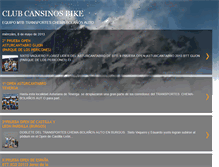 Tablet Screenshot of cansinosbike.blogspot.com