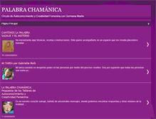 Tablet Screenshot of lapalabrachamanica.blogspot.com