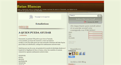 Desktop Screenshot of batasblancasvenezolanas.blogspot.com