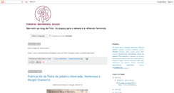 Desktop Screenshot of feministasindependentesgalegas.blogspot.com