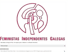 Tablet Screenshot of feministasindependentesgalegas.blogspot.com