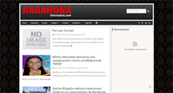 Desktop Screenshot of barahonainformativo.blogspot.com