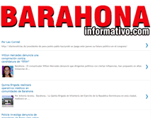 Tablet Screenshot of barahonainformativo.blogspot.com