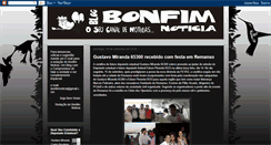 Desktop Screenshot of bonfimnoticia.blogspot.com