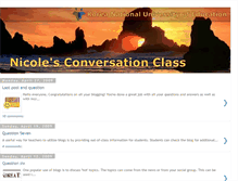 Tablet Screenshot of nicolesclassblog.blogspot.com