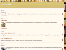 Tablet Screenshot of microletras.blogspot.com
