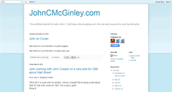 Desktop Screenshot of johncmcginleynews.blogspot.com