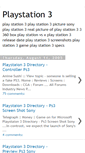 Mobile Screenshot of playstation3directory.blogspot.com