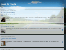 Tablet Screenshot of casadapauta.blogspot.com