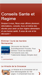 Mobile Screenshot of conseilsregimes.blogspot.com