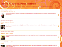 Tablet Screenshot of escuelademusicaandres.blogspot.com