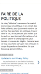 Mobile Screenshot of fairedelapolitique.blogspot.com