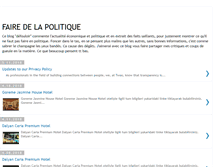Tablet Screenshot of fairedelapolitique.blogspot.com