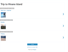 Tablet Screenshot of hinanoisland.blogspot.com