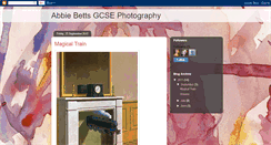 Desktop Screenshot of abbiebettsgcsephotography.blogspot.com