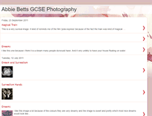 Tablet Screenshot of abbiebettsgcsephotography.blogspot.com