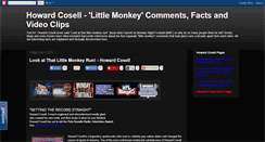 Desktop Screenshot of howardcosell-littlemonkeycomment.blogspot.com