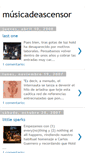 Mobile Screenshot of musicadeascensor.blogspot.com