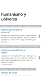 Mobile Screenshot of humanismoyuniverso.blogspot.com