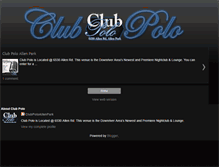 Tablet Screenshot of clubpoloallenpark.blogspot.com