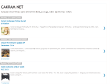 Tablet Screenshot of cakramnet.blogspot.com