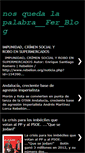 Mobile Screenshot of nosquedalapalabra-fer-blog.blogspot.com