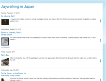 Tablet Screenshot of jaywalkinginjapan.blogspot.com