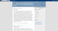 Desktop Screenshot of cpcshyouth.blogspot.com