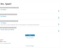 Tablet Screenshot of mrsspoerl.blogspot.com