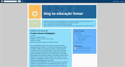 Desktop Screenshot of blognaeducacaoliomar.blogspot.com