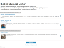 Tablet Screenshot of blognaeducacaoliomar.blogspot.com