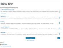 Tablet Screenshot of koshertorah.blogspot.com