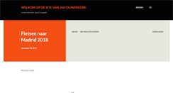 Desktop Screenshot of jan-ouwerkerk.blogspot.com