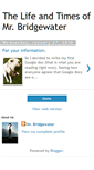 Mobile Screenshot of mrbridgewater.blogspot.com
