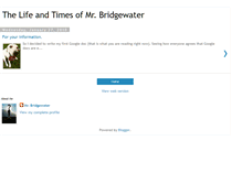 Tablet Screenshot of mrbridgewater.blogspot.com