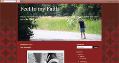 Desktop Screenshot of feettomyfaith.blogspot.com
