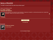 Tablet Screenshot of noalamalapraxis.blogspot.com