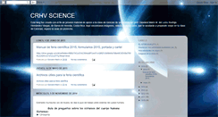 Desktop Screenshot of crhvscience.blogspot.com