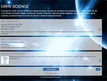 Tablet Screenshot of crhvscience.blogspot.com