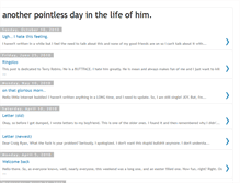 Tablet Screenshot of anotherpointlessdayinthelifeof.blogspot.com