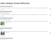 Tablet Screenshot of abbysreligioustudiesreflection.blogspot.com