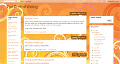 Desktop Screenshot of craftofwritingsota.blogspot.com