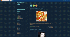 Desktop Screenshot of megarapidsharelink.blogspot.com