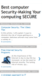 Mobile Screenshot of best-computer-security.blogspot.com