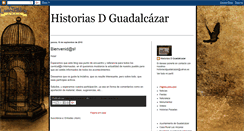 Desktop Screenshot of historiasdguadalcazar.blogspot.com