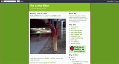 Desktop Screenshot of craftybiker.blogspot.com