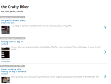 Tablet Screenshot of craftybiker.blogspot.com