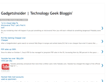 Tablet Screenshot of gadgetsinsider.blogspot.com