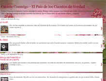 Tablet Screenshot of blogcuentaconmigo.blogspot.com